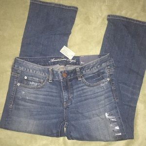AMERICAN EAGLE size 8 NEW flare jeans!